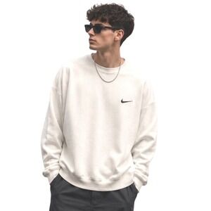 VTG 90s Nike Sweatshirt Size *XL White Embroidered Swoosh Sportswear Streetwear
